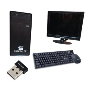 ASSEMBLED DUAL CORE 3 GB RAM / 256GB SSD / 15″ Monitor/Keyboard Mouse/WiFi Bluetooth DONGLE)